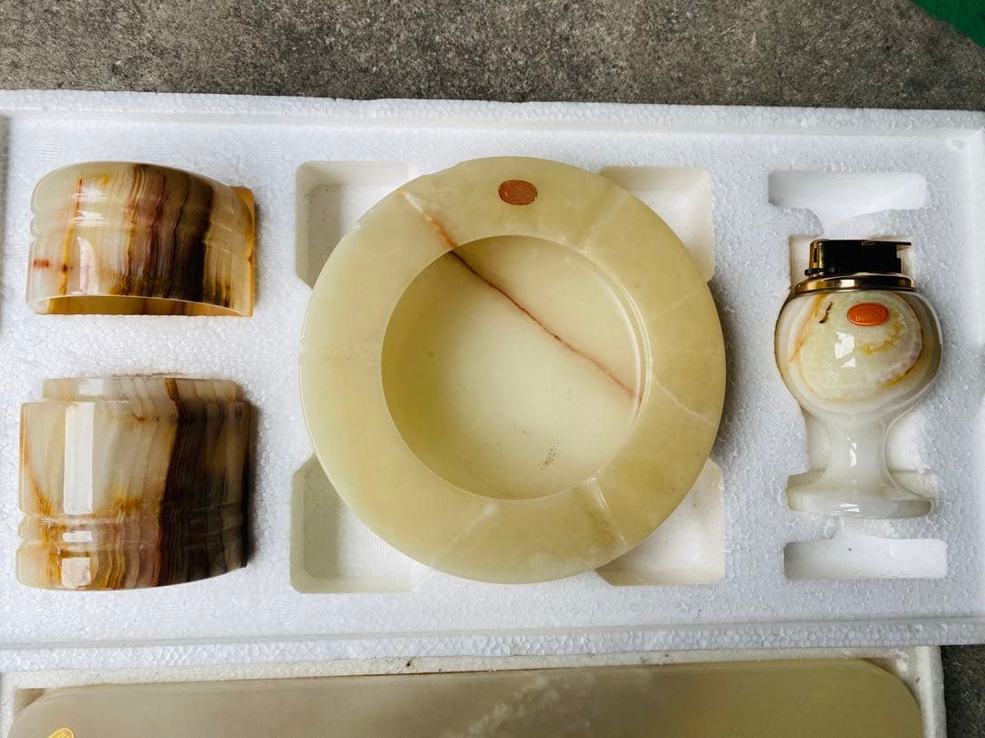 大理石　喫煙セット