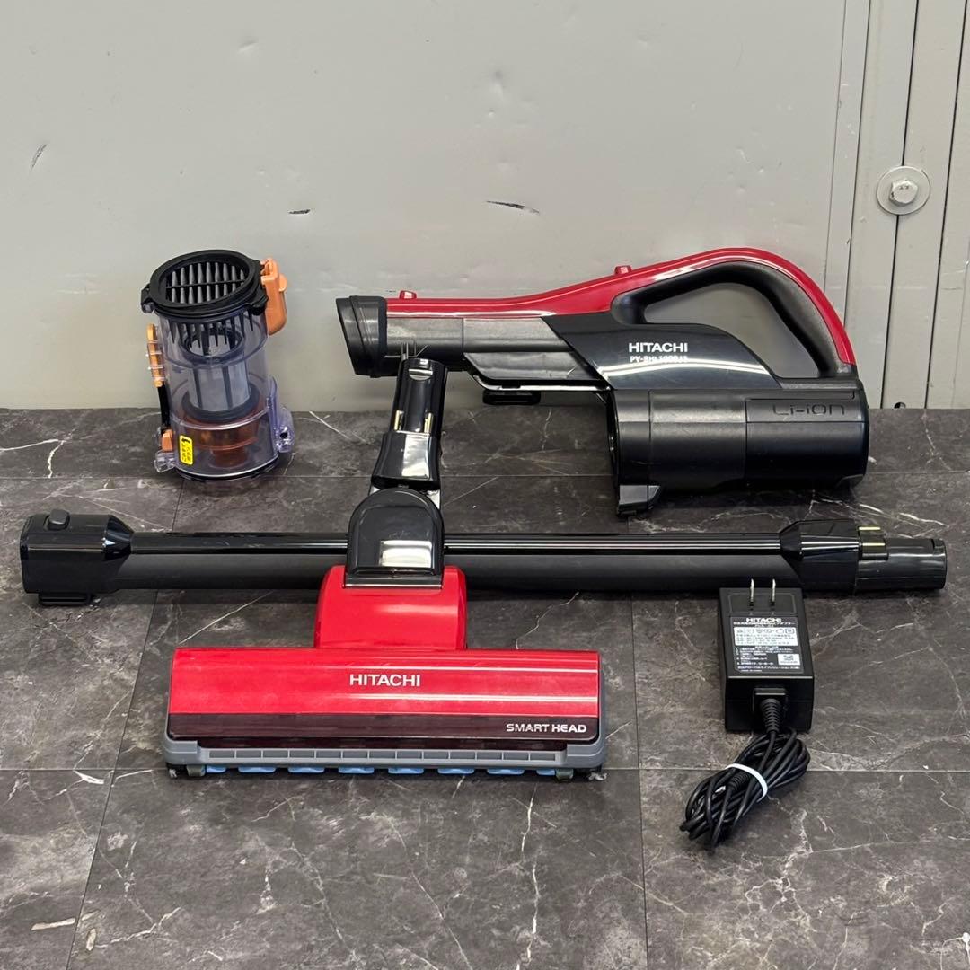 ◯美品 日立 ラクかるパワーブーストサイクロン PV-BHL1000J レッド