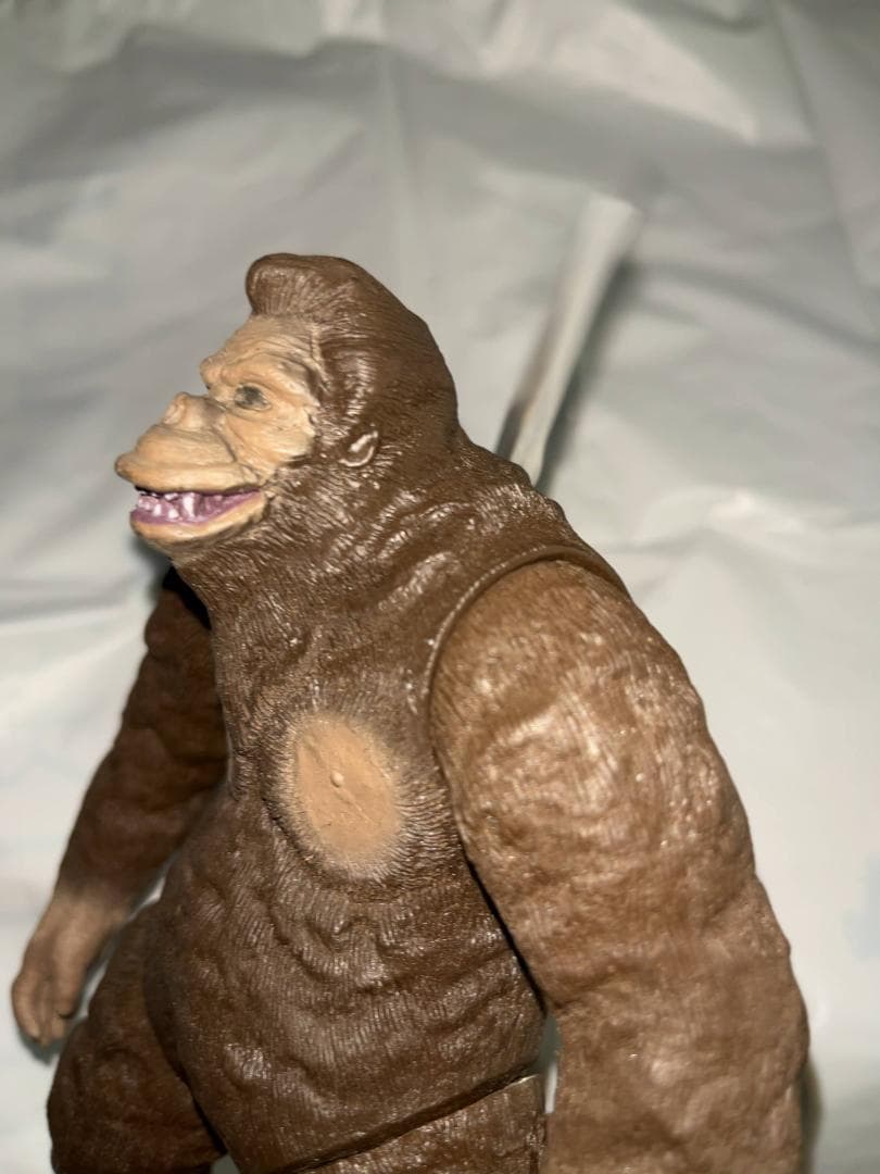 キングコング　タグ付 バンダイ キングコング対ゴジラ ソフビ キンゴジ 当時物