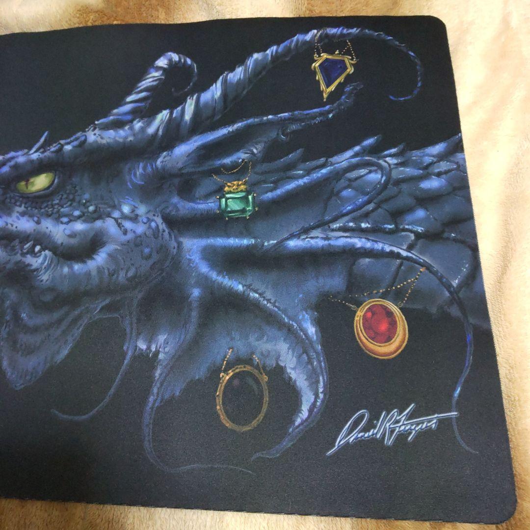 MTG 『Mox Dragon』プレイマット Dan Frazier 直筆サイン