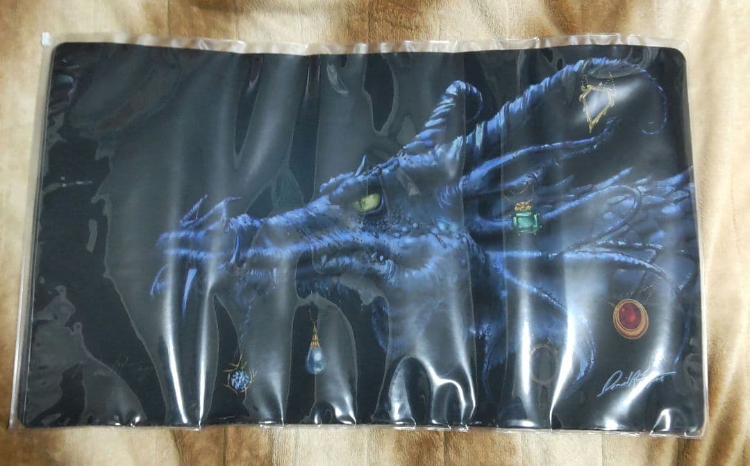 MTG 『Mox Dragon』プレイマット Dan Frazier 直筆サイン