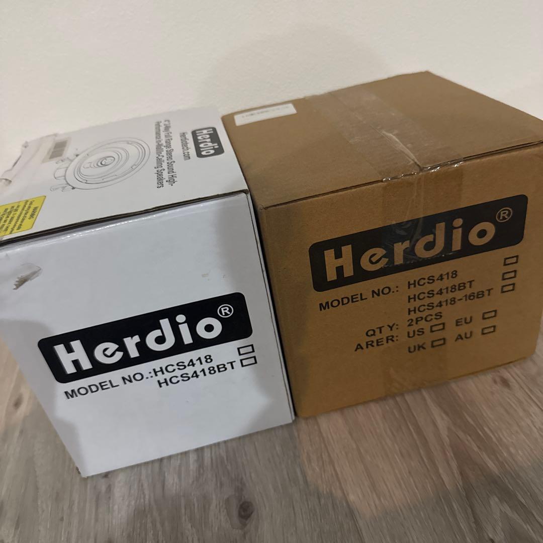 Herdio 天井取付型スピーカー2個