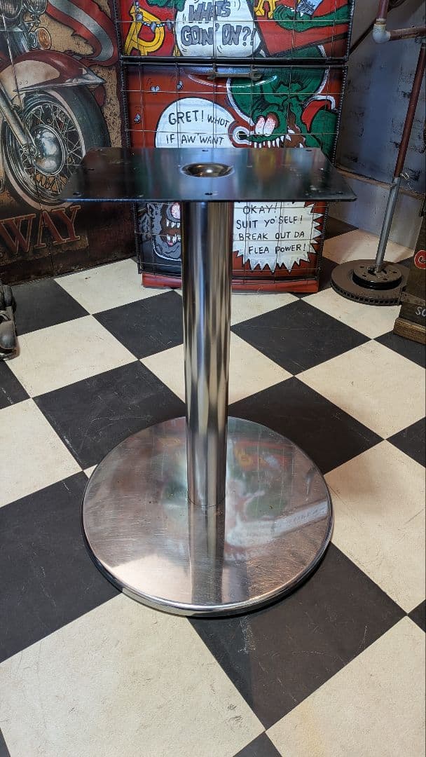 ラットフィンク ガレージテーブル ラウンドテーブル（移動中） コーヒーテーブル