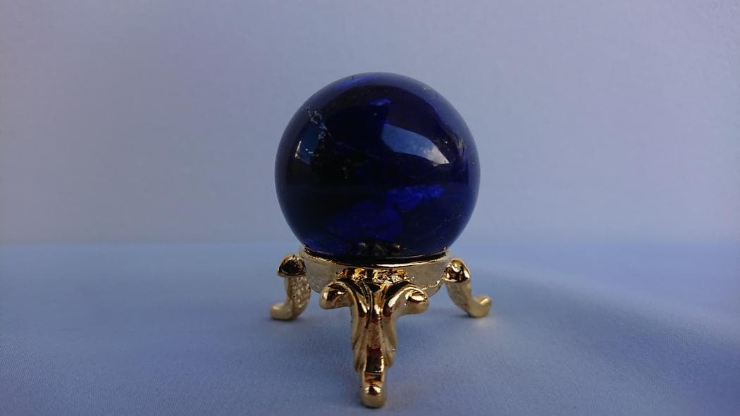 ★鑑別書付き★ 最高級ラピスラズリ丸玉　37.50mm 天然石 丸玉 現品一点物