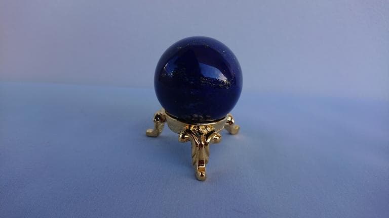 ★鑑別書付き★ 最高級ラピスラズリ丸玉　37.50mm 天然石 丸玉 現品一点物