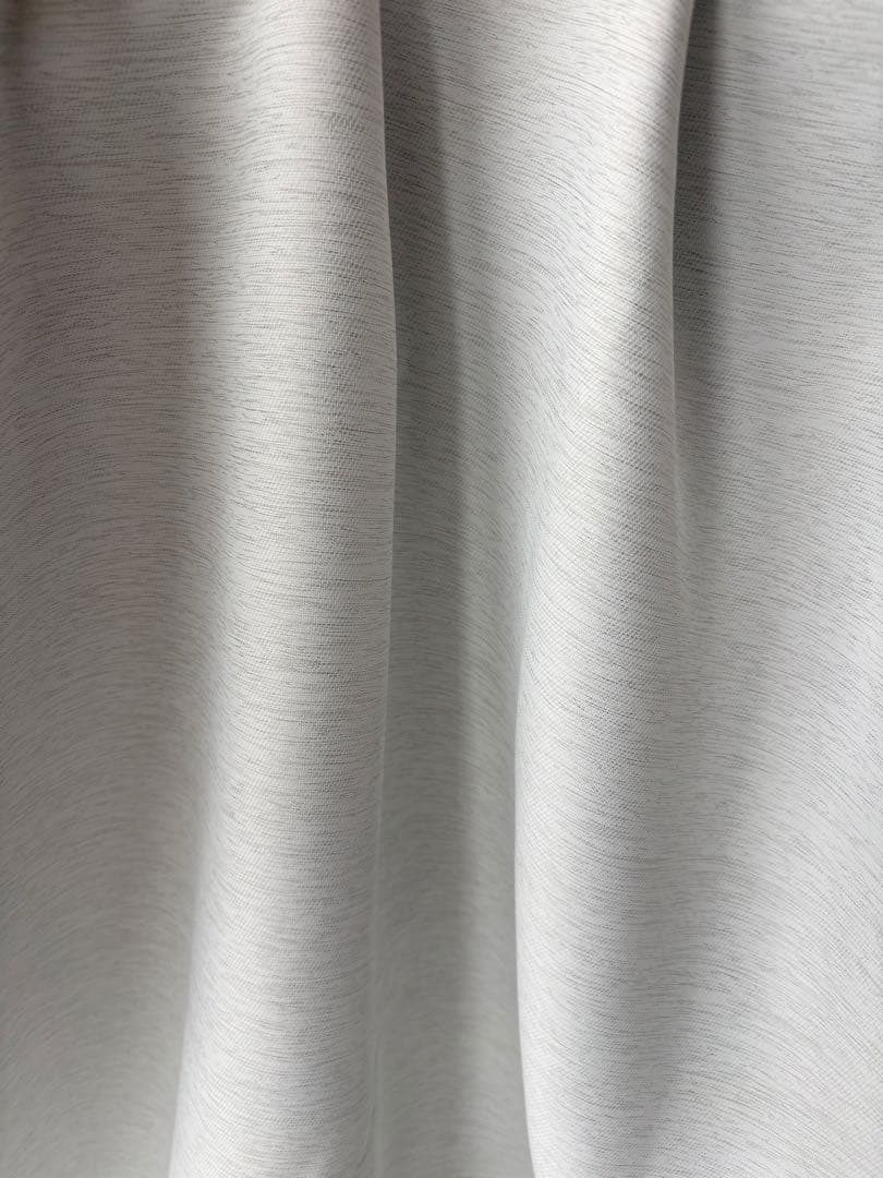 【ほぼ未使用】ケユカ｜ドレープカーテン｜両開き｜遮光1級｜形状記憶｜ホワイト