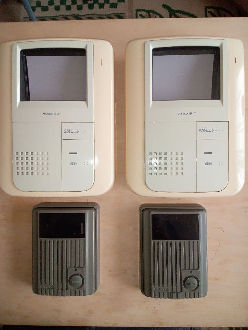 テレビドアホン　セット　ジャンク