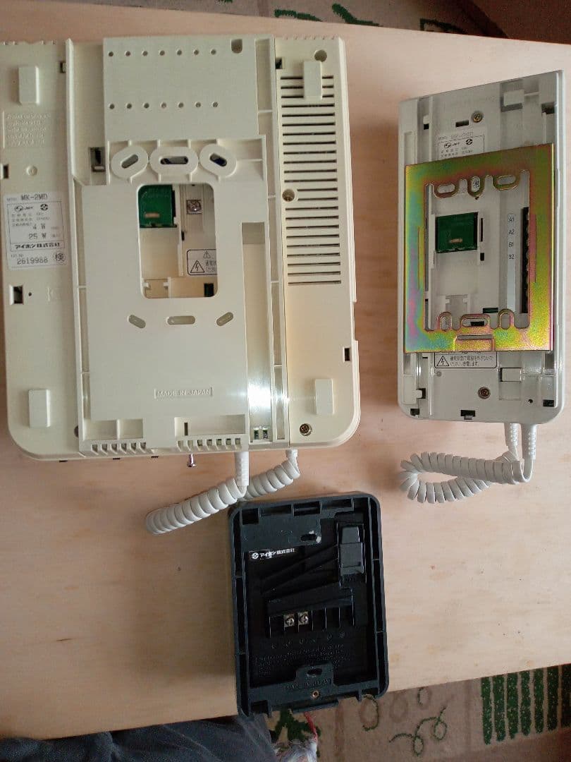 テレビドアホン　セット　ジャンク