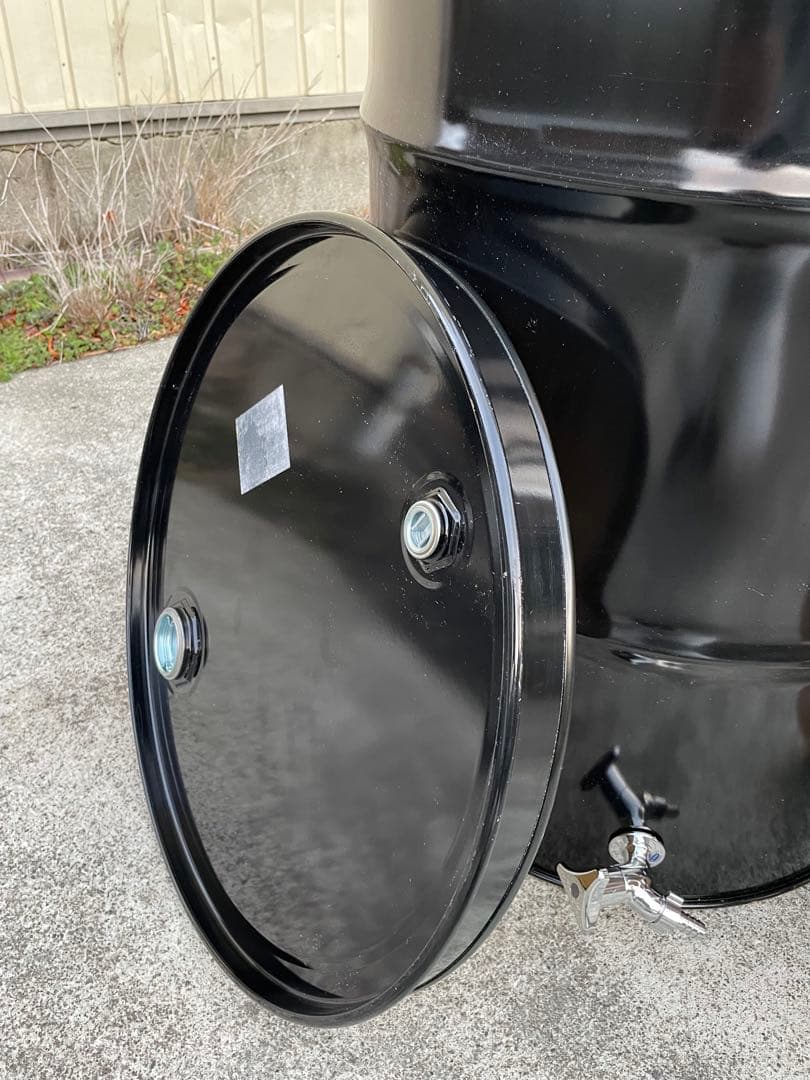 七福神 ドラム缶風呂 排水蛇口とすのこ付き 2個 3分の2サイズ