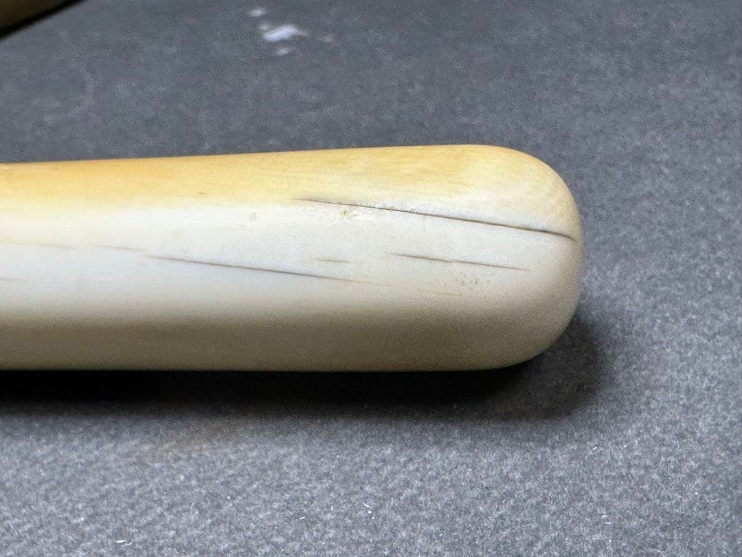 極上手　金銀口キセル　煙管入　キセル入れ　時代物 煙草道具天然素材アンティーク