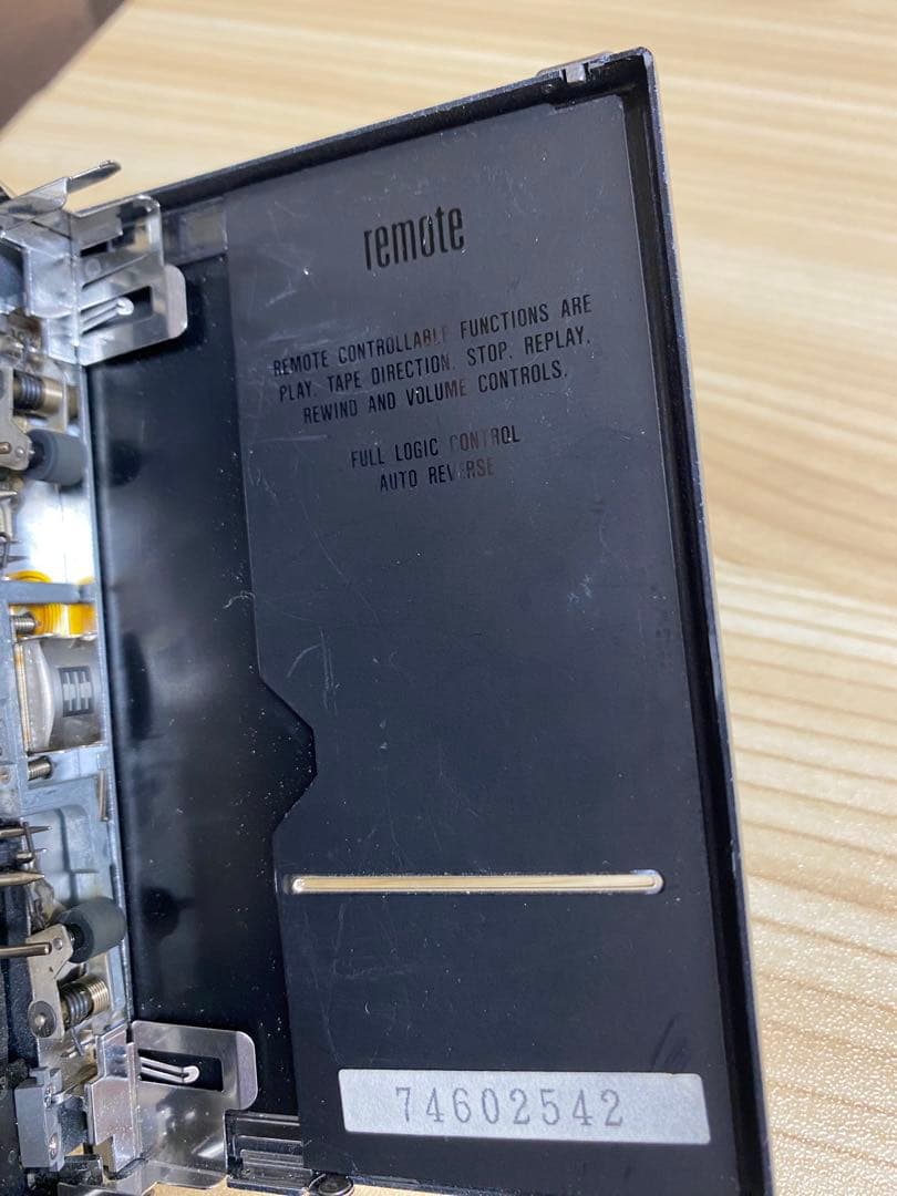 【OY】SANYO remote ポータブルカセットプレーヤー JJ-P100