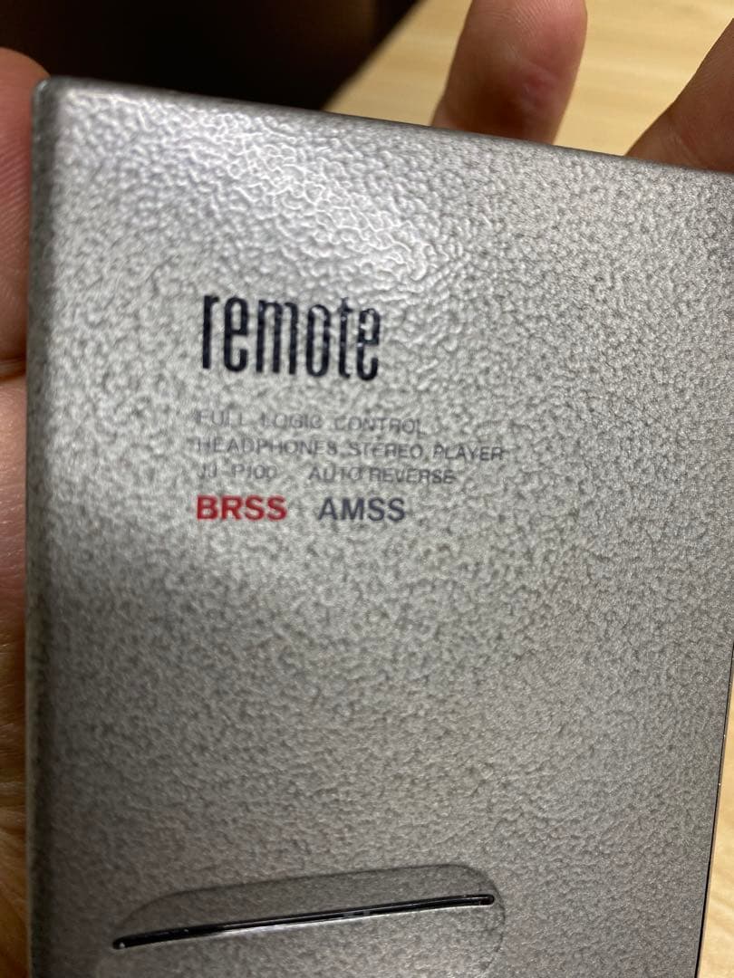 【OY】SANYO remote ポータブルカセットプレーヤー JJ-P100