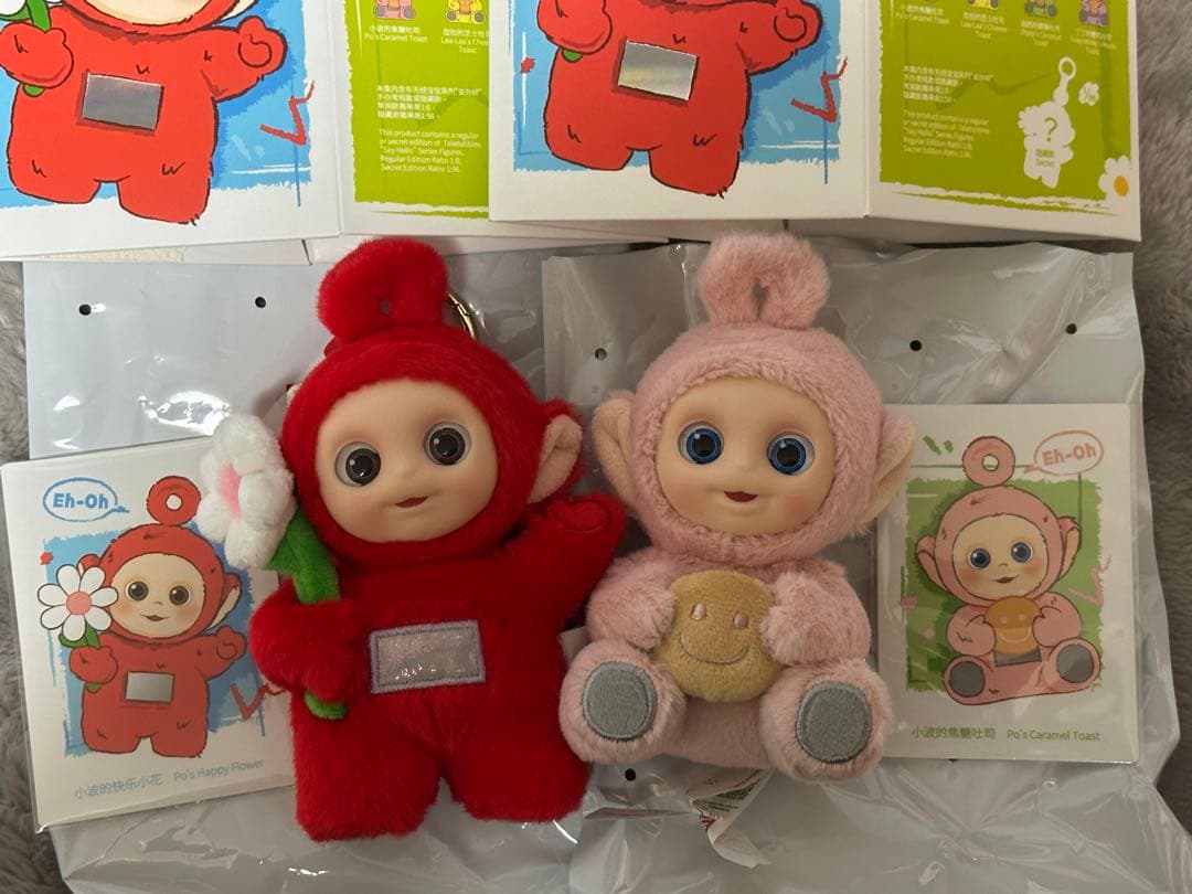 POPMART テレタビーズ キーホルダー ポー 2点セット