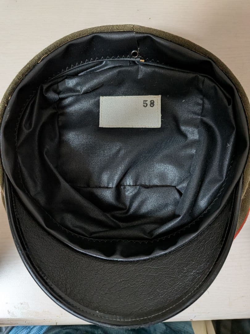 旧日本軍 日本陸軍 将校用軍帽 制帽 四五式軍帽