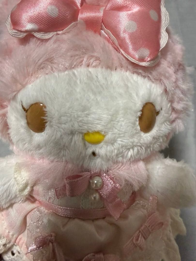 スイートラブリーシリーズ マイメロディ マスコット ぬいぐるみキーホルダー