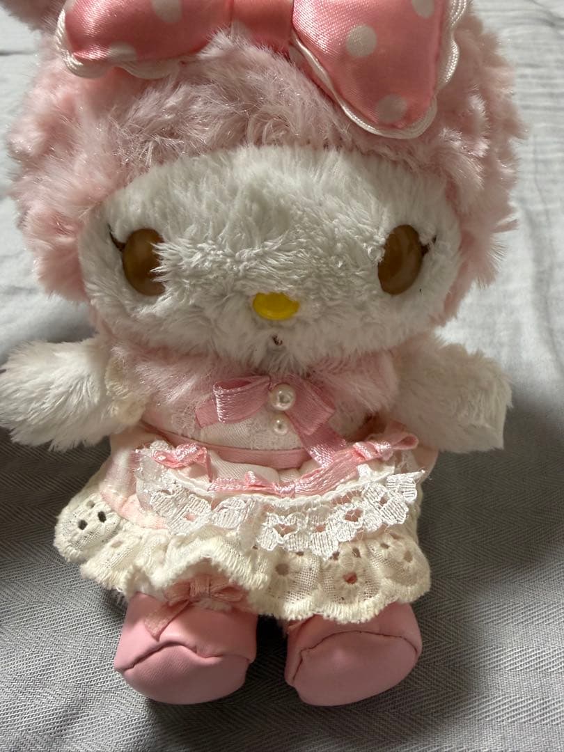 スイートラブリーシリーズ マイメロディ マスコット ぬいぐるみキーホルダー