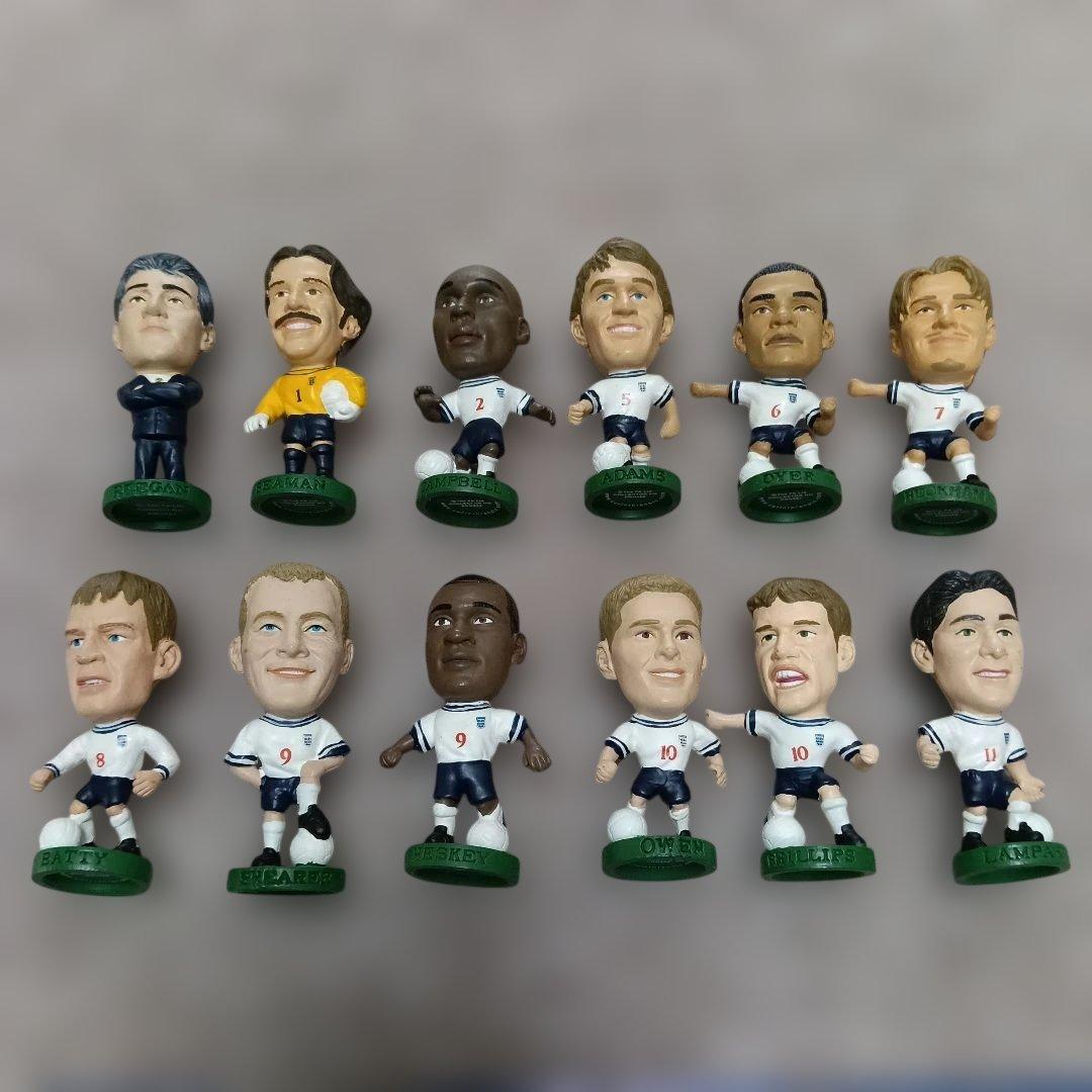 イングランド代表 サッカー選手 フィギュア12体セット