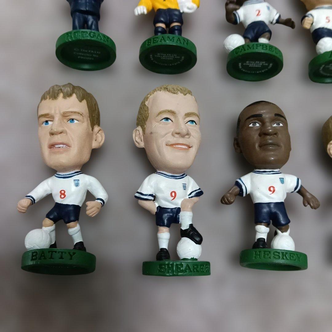 イングランド代表 サッカー選手 フィギュア12体セット