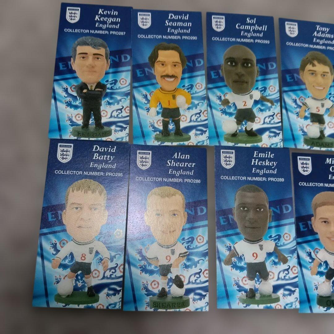 イングランド代表 サッカー選手 フィギュア12体セット