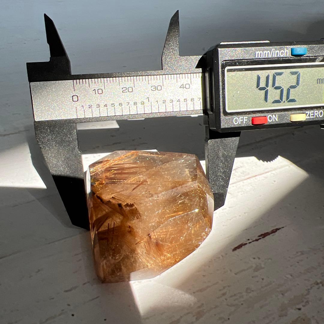 天然石　ルチル　フリーフォーム　71グラム