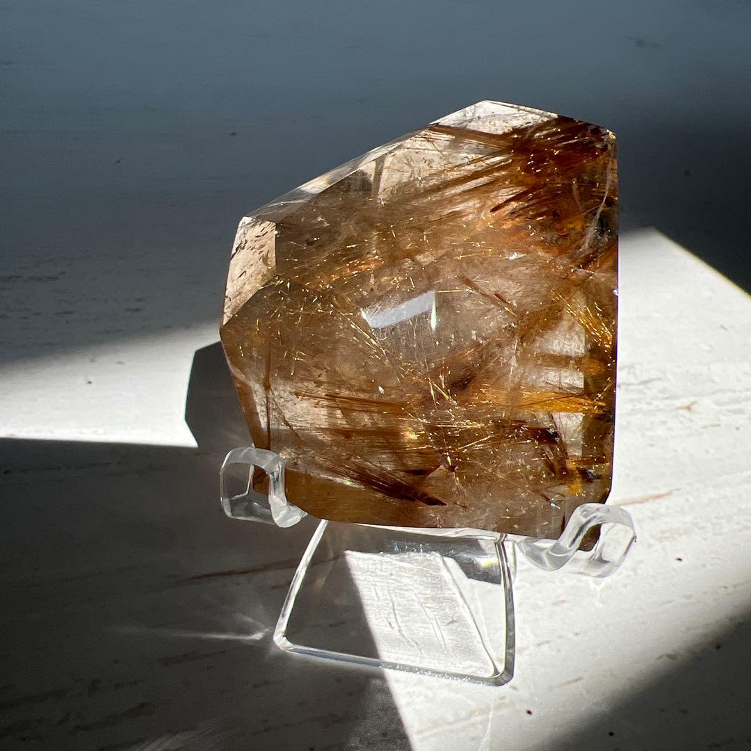 天然石　ルチル　フリーフォーム　71グラム