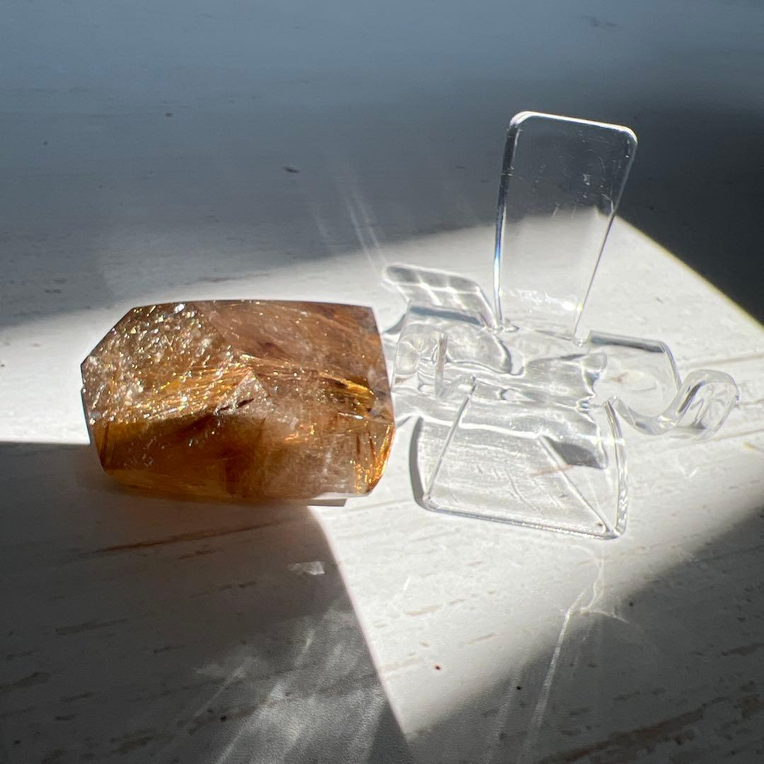 天然石　ルチル　フリーフォーム　71グラム