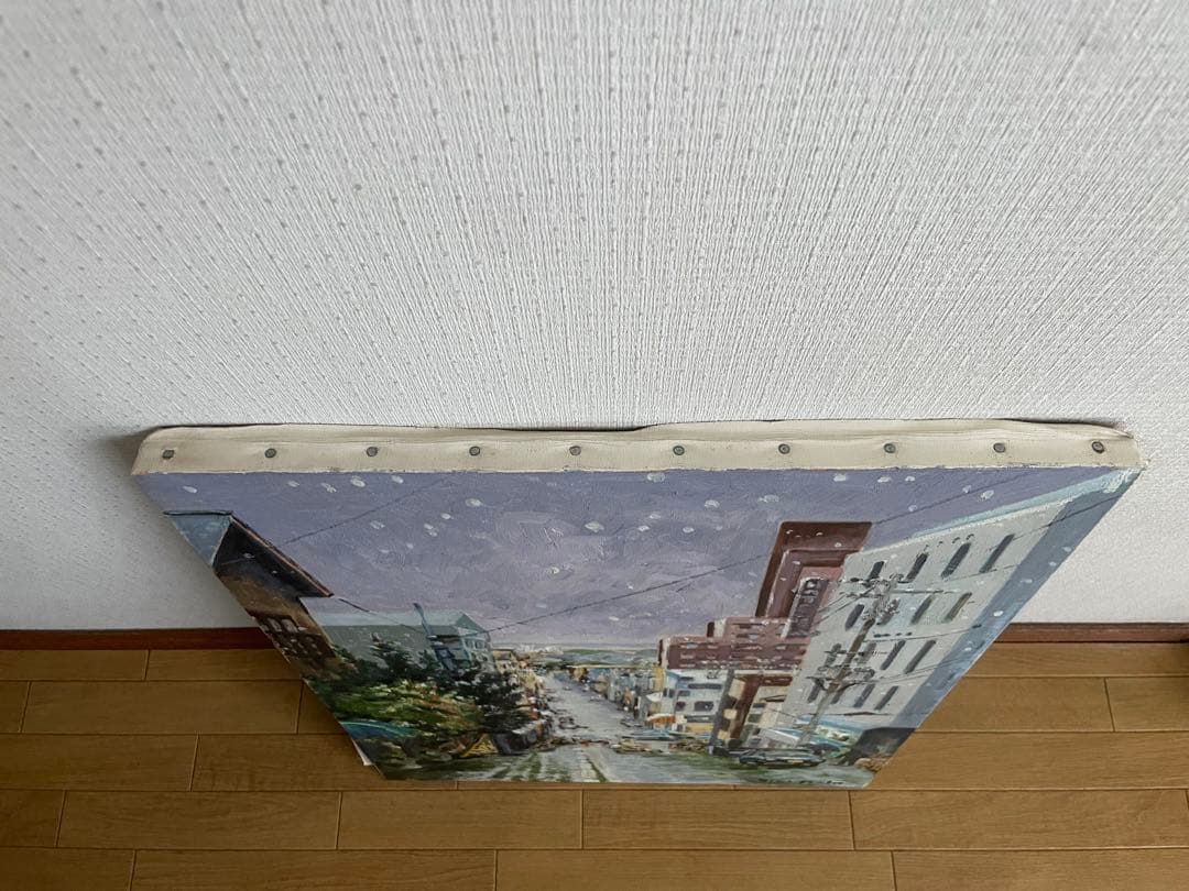 油彩画　油絵　風景画　F15号相当