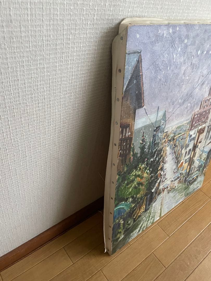 油彩画　油絵　風景画　F15号相当