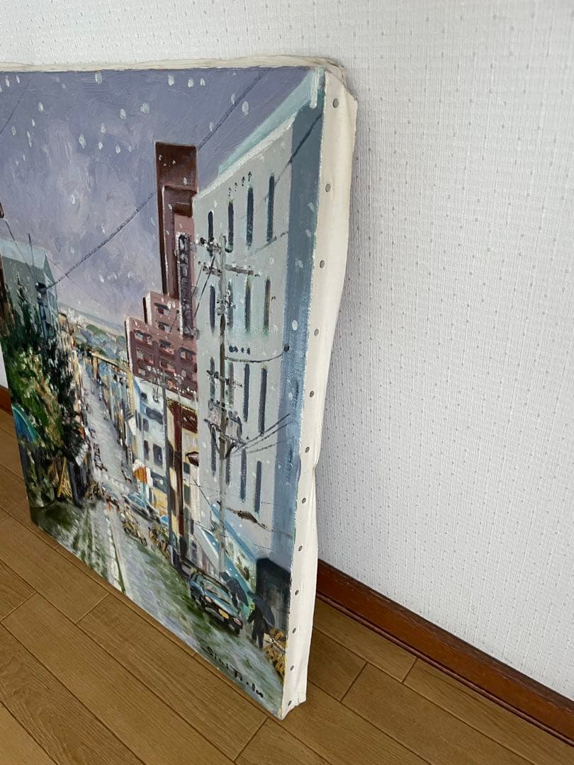 油彩画　油絵　風景画　F15号相当