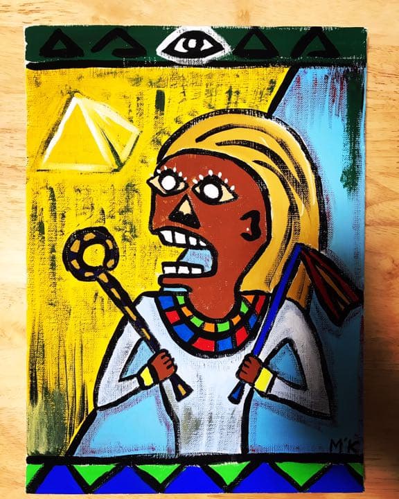 絵画F4号 額縁込み　アート