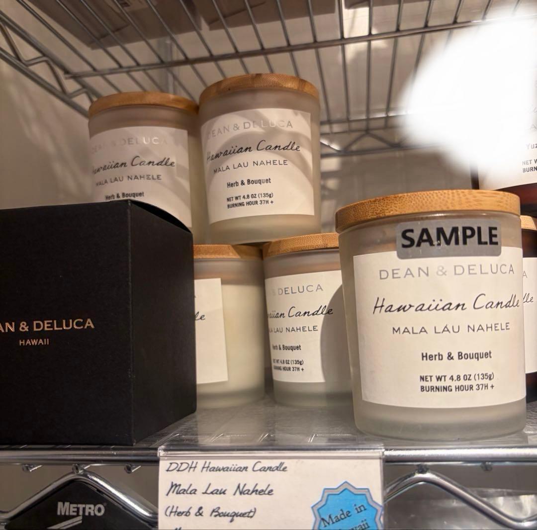 DEAN&DELUCA HAWAII アロマキャンドル　2個セット
