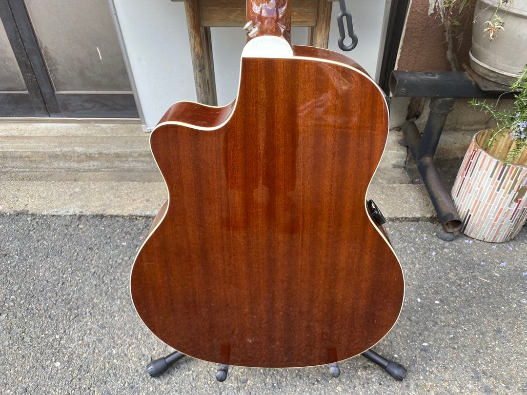 morris r-401 ts エレアコ　アコースティックギター　ソフトケース