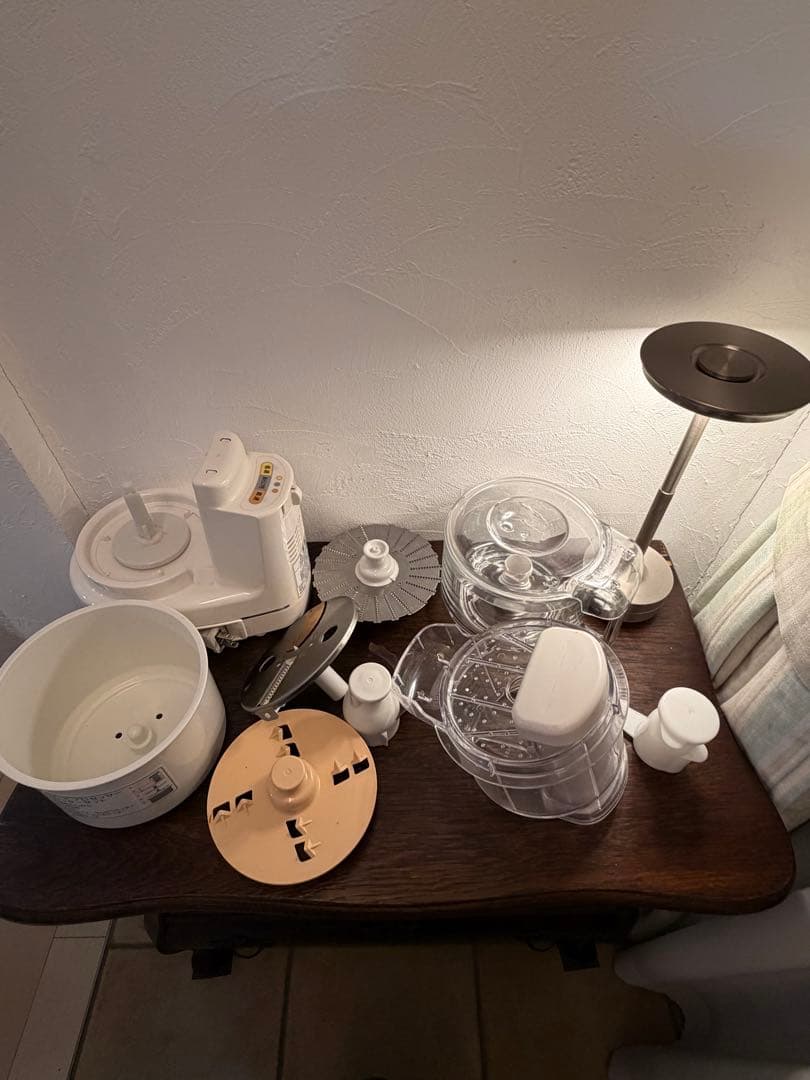 【美品】Panasonic フードプロセッサー ホワイト MK-K81