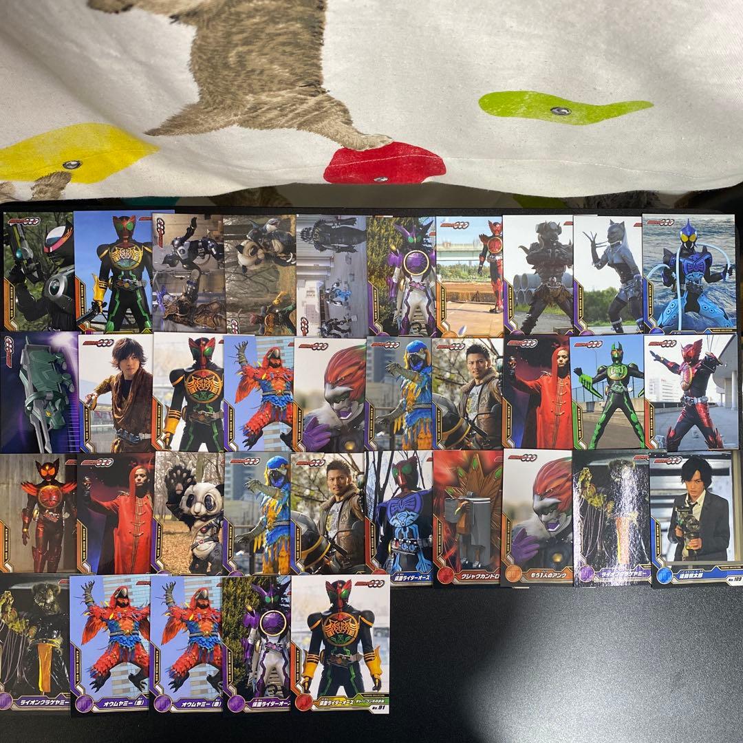 【B896】仮面ライダーオーズ　トレーディングコレクション　カード　485枚