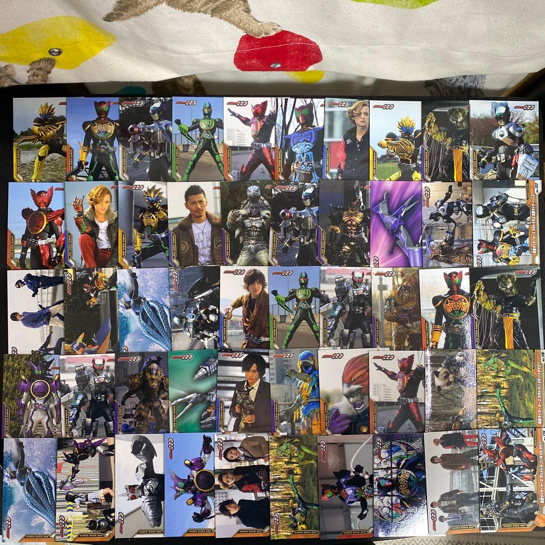 【B896】仮面ライダーオーズ　トレーディングコレクション　カード　485枚