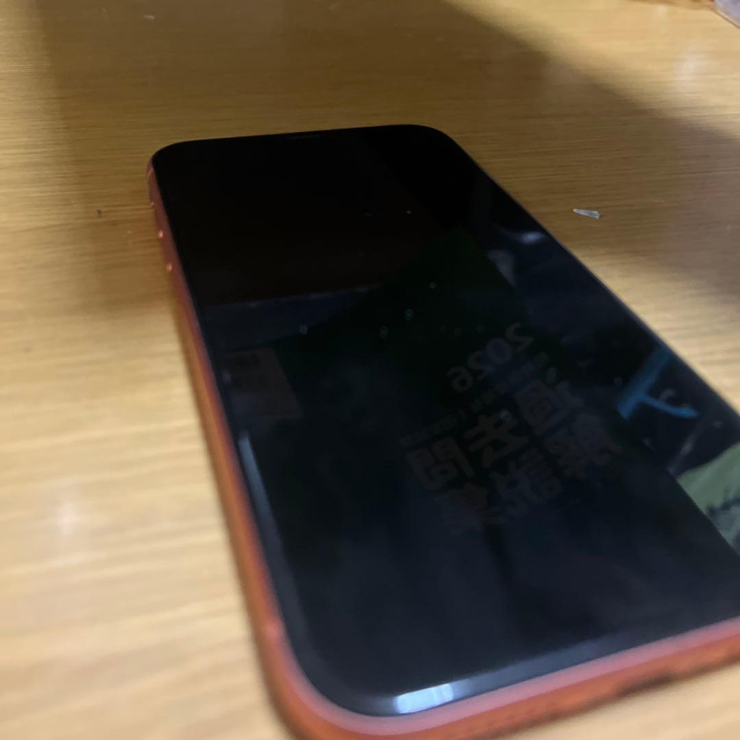 【美品】iPhone XR コーラル