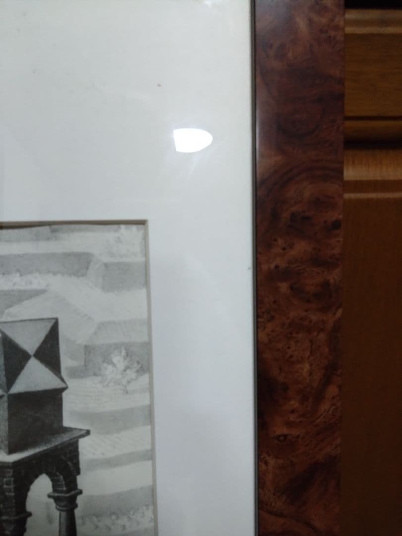 エッシャー騙し絵 建築リトグラフ 大判