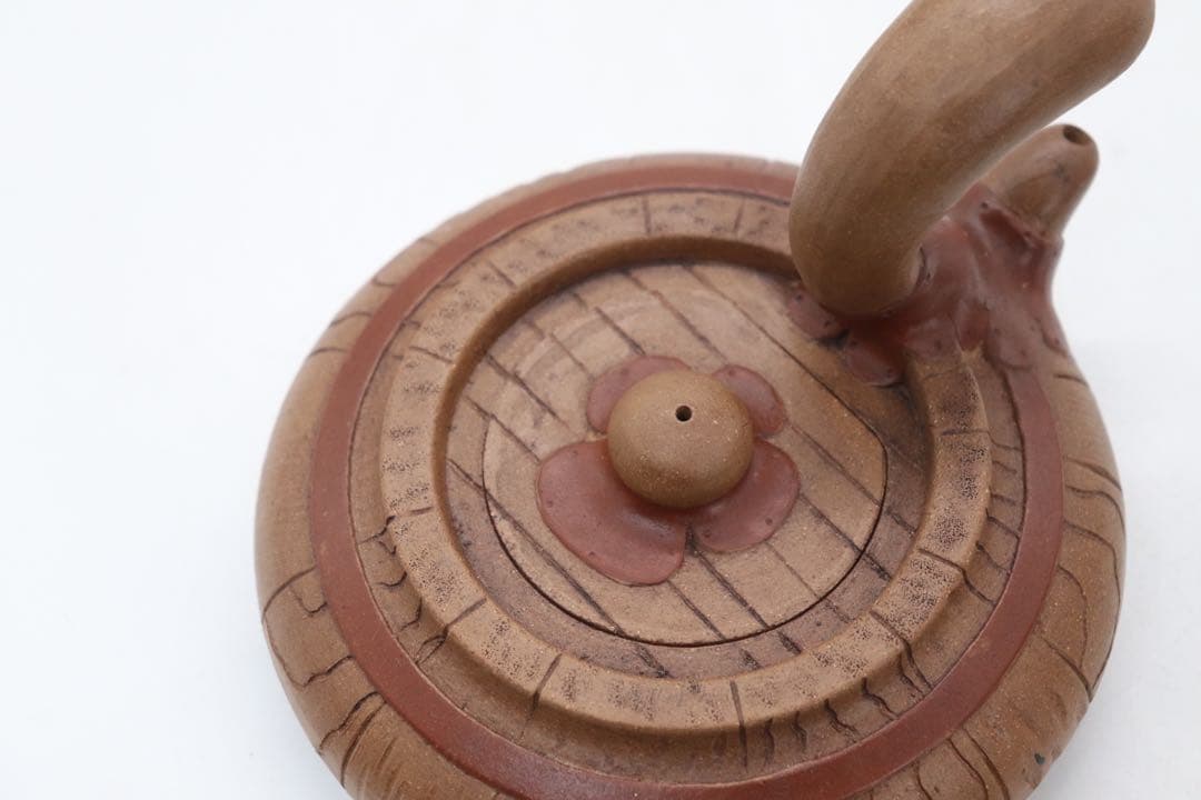 中国　胡月明作　黄泥急須　中国茶器　送料込み0829