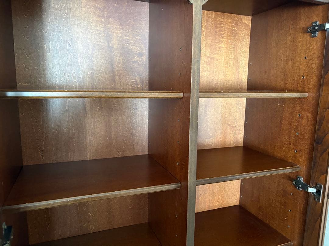 【送料込み】ATLANTA アトランタ　本棚　食器棚　アンティーク家具