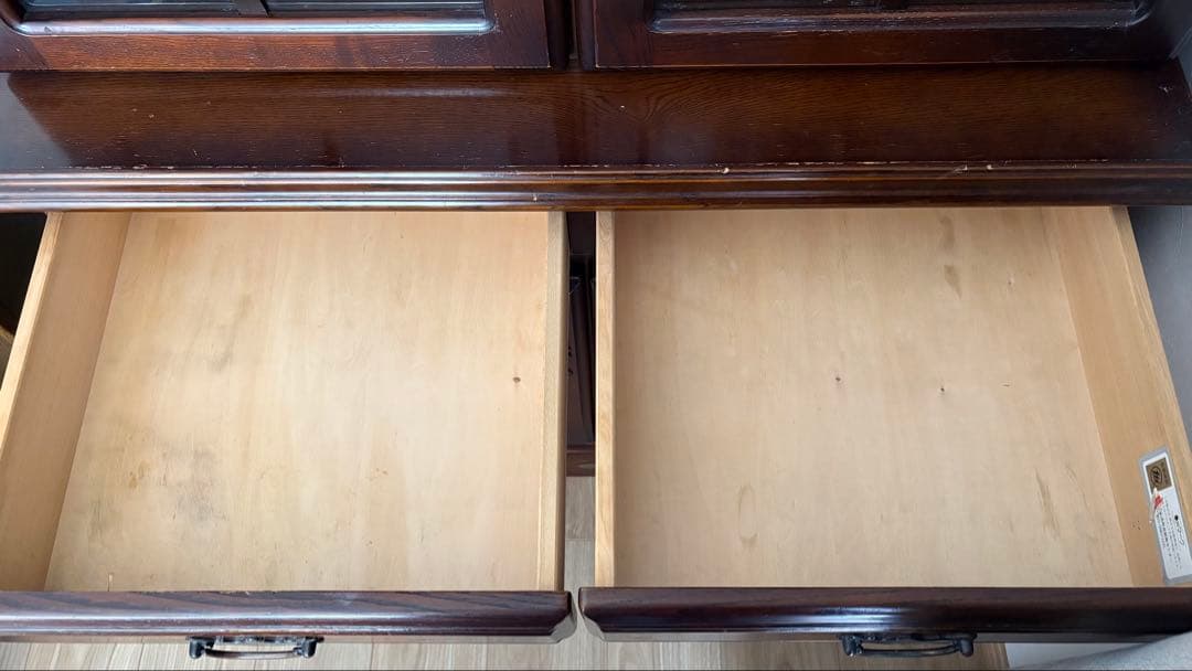 【送料込み】ATLANTA アトランタ　本棚　食器棚　アンティーク家具