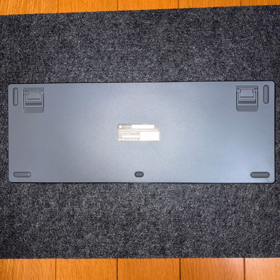 Keychron K3 Max WhiteLED JIS配列 かな印字なし 赤軸