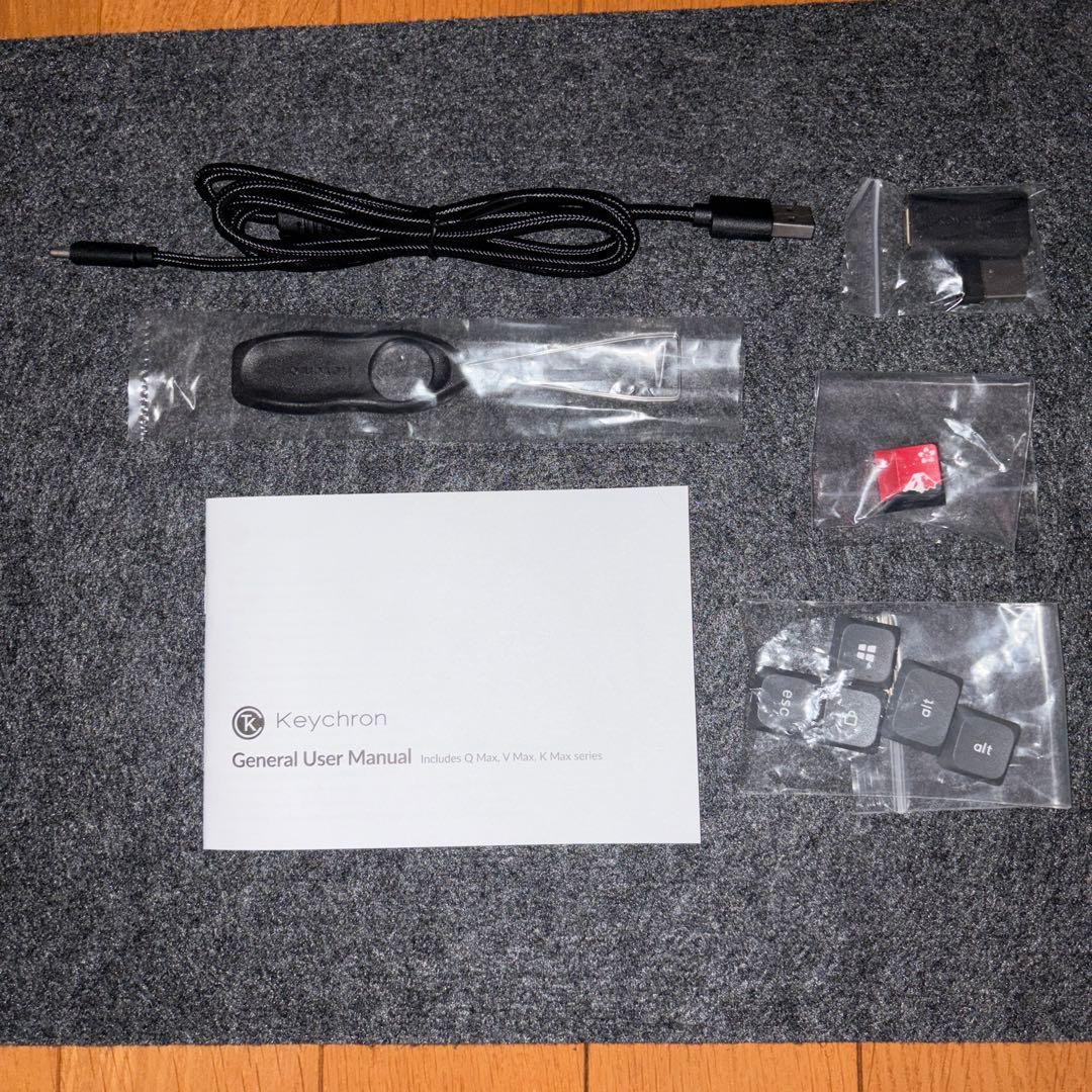 Keychron K3 Max WhiteLED JIS配列 かな印字なし 赤軸