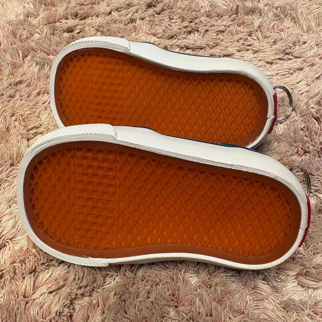 VANS ネイビー スリッポンシューズ　青