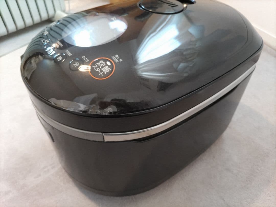 ガス炊飯器(電子ジャー付) 直火匠RR-055MST-BK