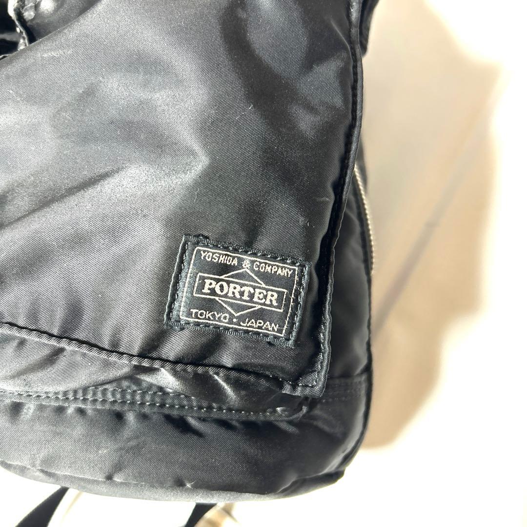 美品　PORTER ポーター TANKER タンカー リュック バックパック 黒