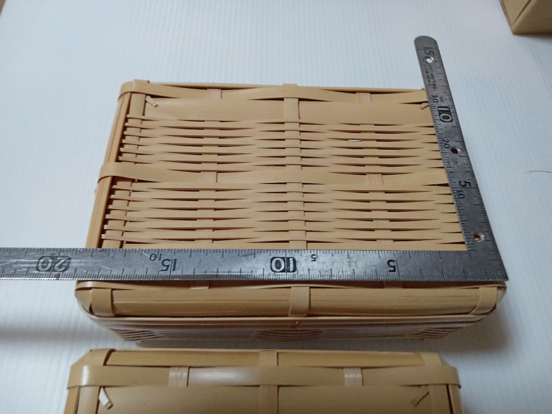 竹製弁当箱、小物入れ