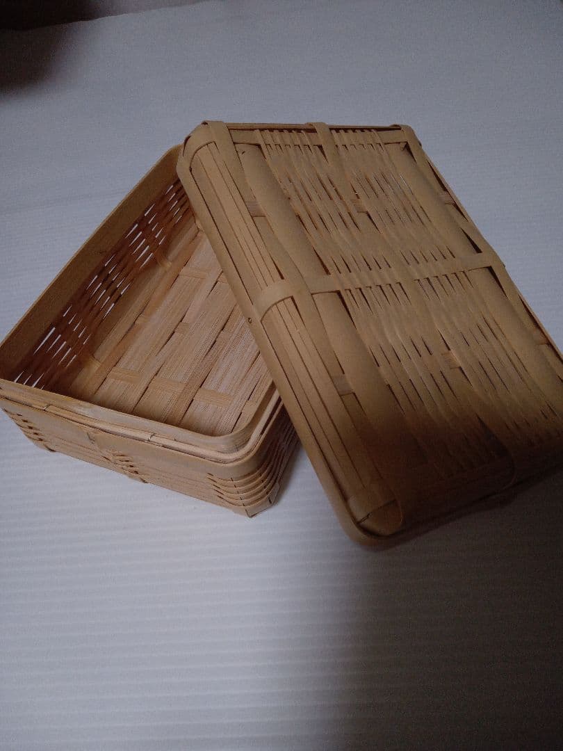 竹製弁当箱、小物入れ