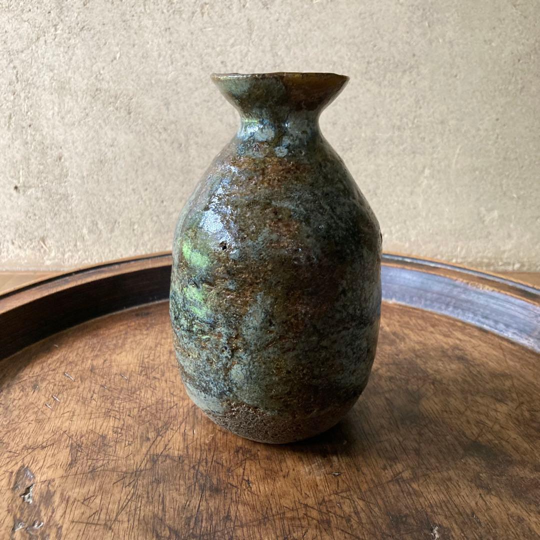 唐津焼　古唐津　朝鮮唐津　徳利　酒器　古道具　桃山　江戸　発掘伝世　出土品　李朝