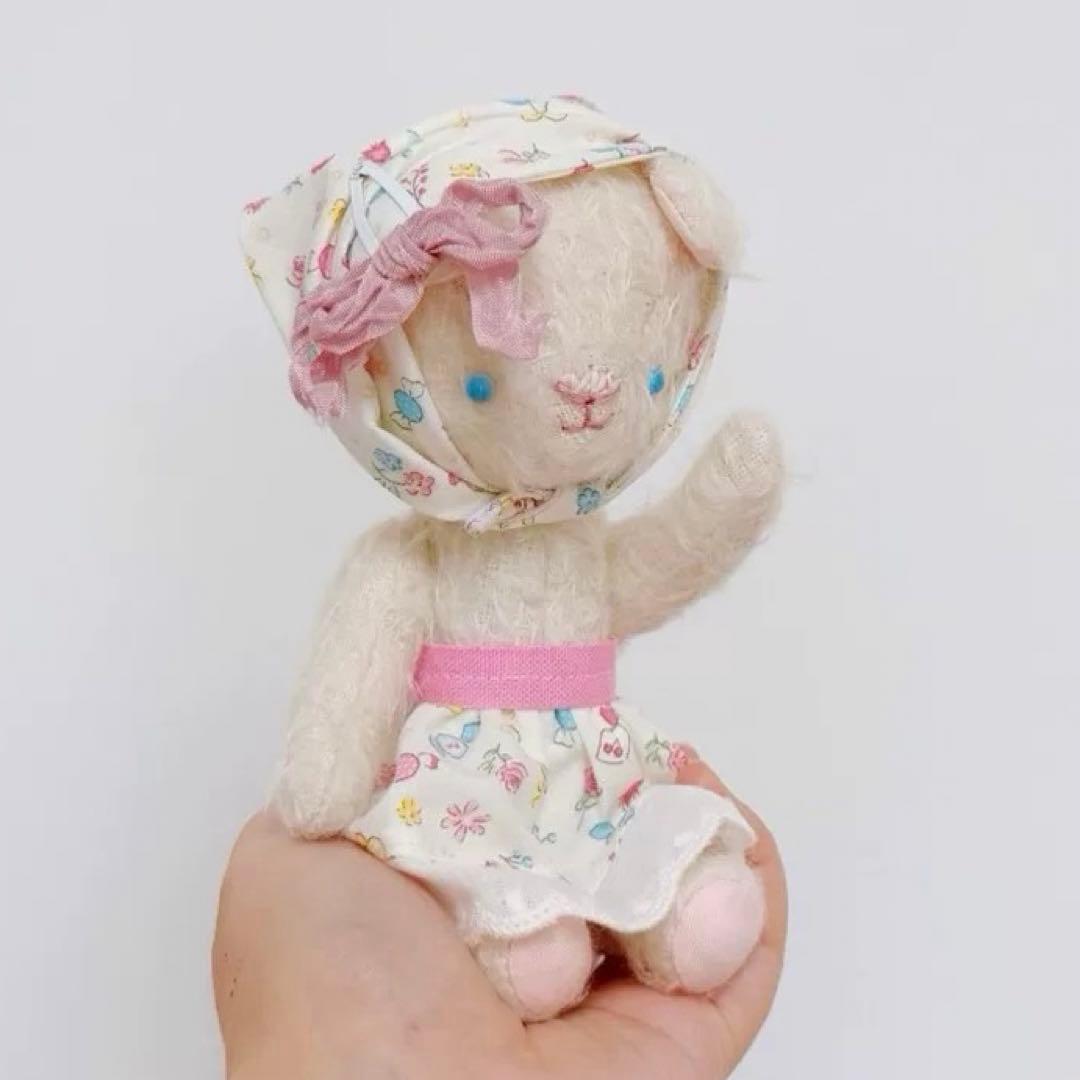 マシュマロ仔羊 Lucy アーティストベア ぬいぐるみ 海外作家様 ハンドメイド