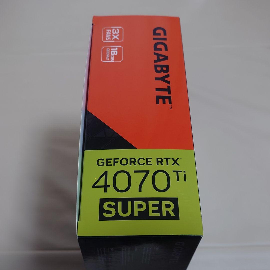 【極美品】GIGABYTE 4070Ti SUPER 16GB OC